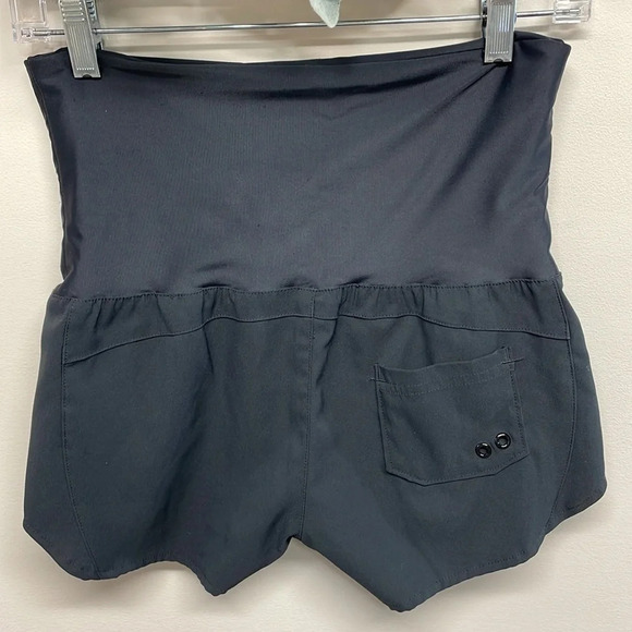 Under Armour Semi Fitted HeatGear Running Shorts High Rise Foldover Waist XS - Picture 4 of 16